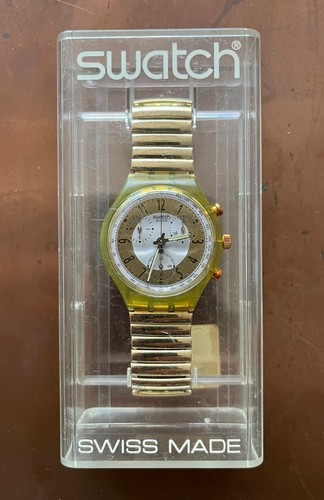 Swatch chrono flex golden - chrono-flex,