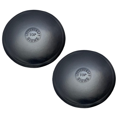 Round magnet rubber cover - 2x,