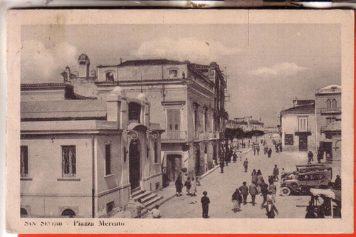 Cartolina san severo fp - ,