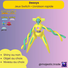 Deoxys Shiny 6IV FR •