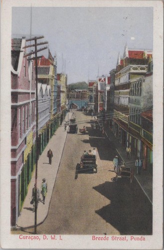 Cartolina razza straat - razza, pinda