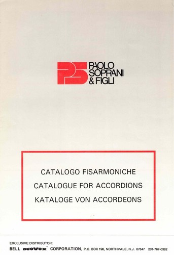 Catalogo fisarmonica paolo - catalogo,