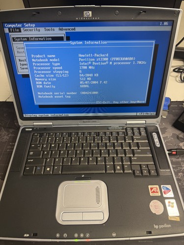 Pavilion zt3000 - hp, 15,4""
