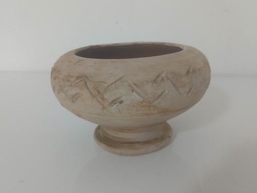 Ciotola terracotta grezza vaso - ciotola,