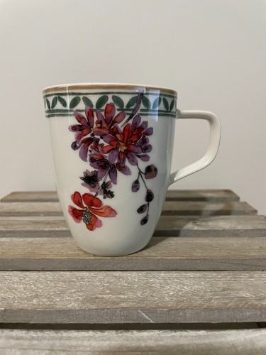 Tazza floreale porcellana