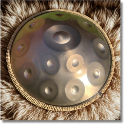 Gold standard handpan 12note - gold,