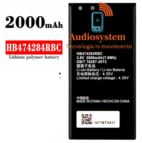 Batteria adatta per - batteria, huawei