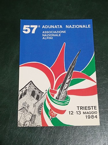 Cartolina 57ª adunata - cartolina,
