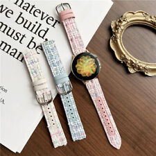 Leather & Canvas Strap for