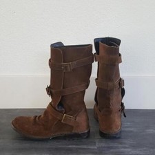 Chocolate Suede Fiorentini &