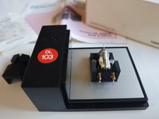 Denon DL-103 MC Cartridge Tonabnehmer Cellule Testina Body Grafite