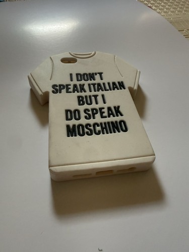 Moschino iphone 5c rara - moschino,