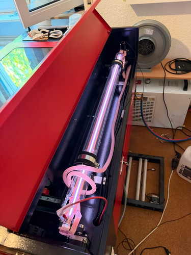 Tubo laser co2 - laser, per