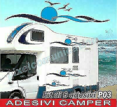 Kit adesivi camper p03 - adesivi,