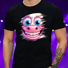 Shirt uomo mucca felice - t-shirt,