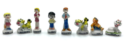 Piccole statuine porcellana
