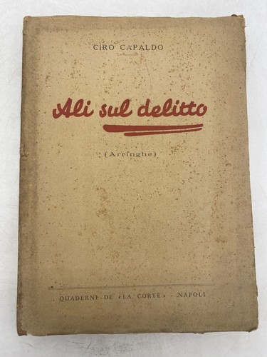 Ciro capaldo ali - ciro, delitto
