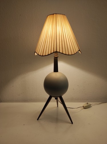 Lampada tavolo anni legno - tavolo,