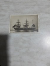 FOTO ORIGINALE FORMATO CARTOLINA NAVE A.VESPUCCI