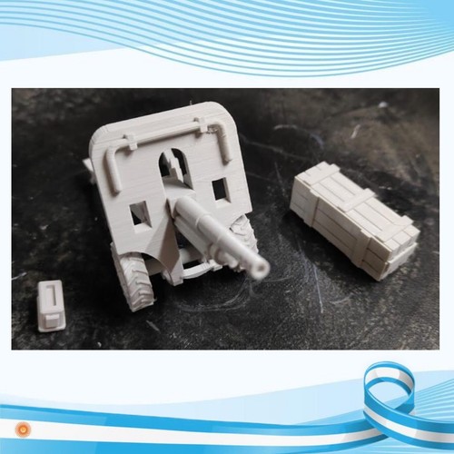 Oto melara cannone scala - cannone, 1:16