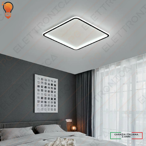 Plafoniera quadrata soffitto - plafoniera,