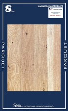 ROVERE PARQUET MASSELLO LAMPARQUET 10x50x250 mm Confezione da 1,75 m²