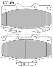 Set pastiglie freno adatte a TOYOTA LAND CRUISER J7, LJ70 2.4D anteriori dal 90 al 93 2L-T nuove