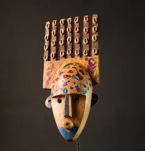 Maschera tribale africana