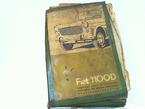 Fiat 1100d ersatzteilkatalog - fiat,