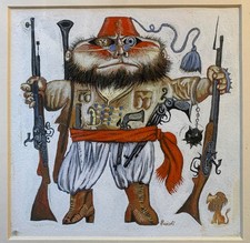 tempera di Tullio Pericoli