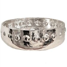 BRANDIMARTE ciotola martellata in argento 925 centrotavola portafrutta nuovo 487