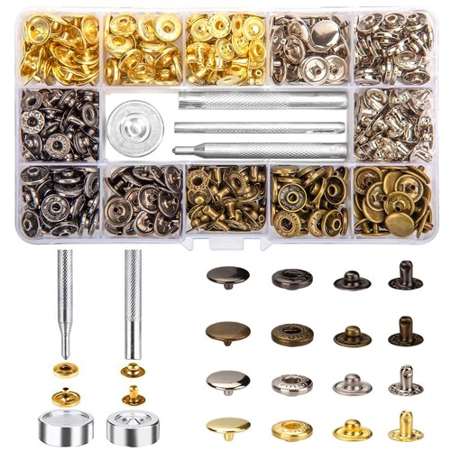 Set 120 bottoni pressione - 120, a