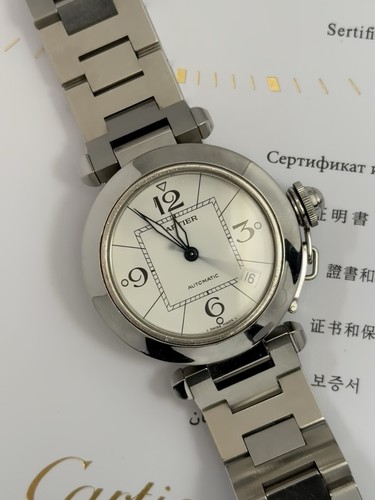 Cartier pasha 2324 scatola e - c,