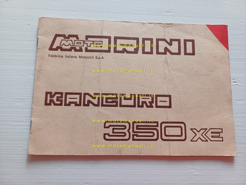 Moto morini kanguro 350 - morini,