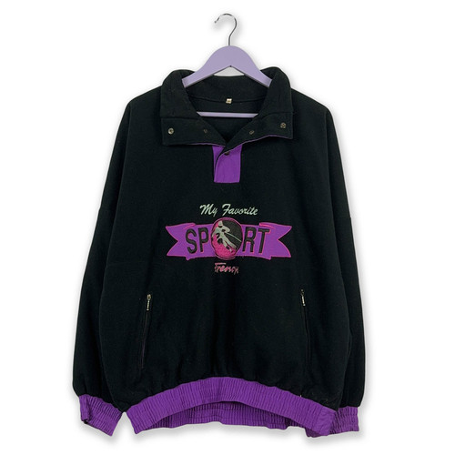 Pile vintage nero viola con - pile,