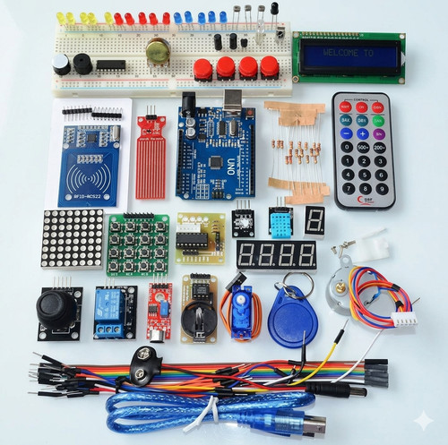 Arduino uno starter kit - arduino,