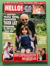 HELLO mag 10-July-2001 Naomi Campbell Angelina Jolie Martina Hingis Anthony Head