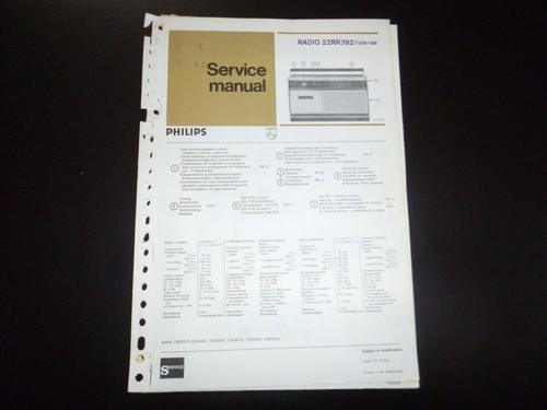 Manuale servizio originale - manuale,