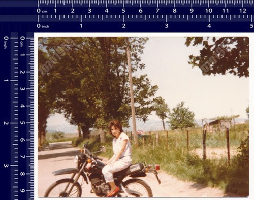 Donna moto 1985 signora - donna,