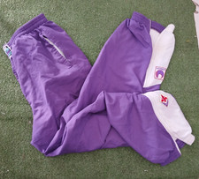 Fiorentina pantaloni tuta calcio uhlsport Vintage 90 Football pants training XXL