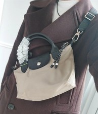 LONGCHAMP Le Pliage Energy Borsa con Manico Superiore, Argilla/Beige XS Nuova 