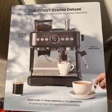 Chefman Crema Deluxe Double
