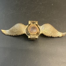 Vtg Original Brass Eagle Wings