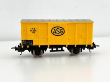 LIMA Italia Carro MERCI DB con le insegne ASG scala H0 ruote in metallo