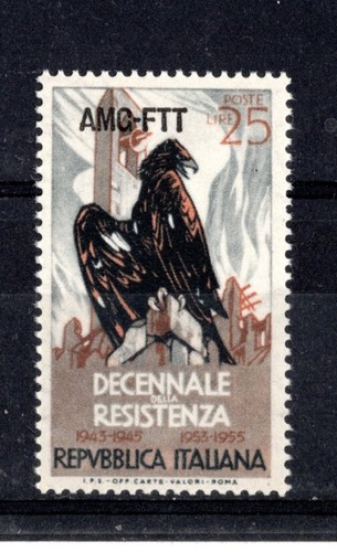 1954 trieste amg - 1954, decennale