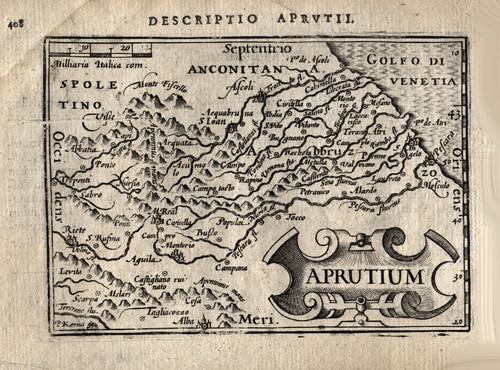Abruzzo incisione - abruzzo,