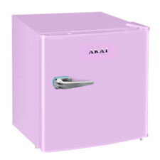 Frigo Bar Sotto Tavolo rosa Vintage AKAI Mini Frigorifero Freezer Anni 60 Coca