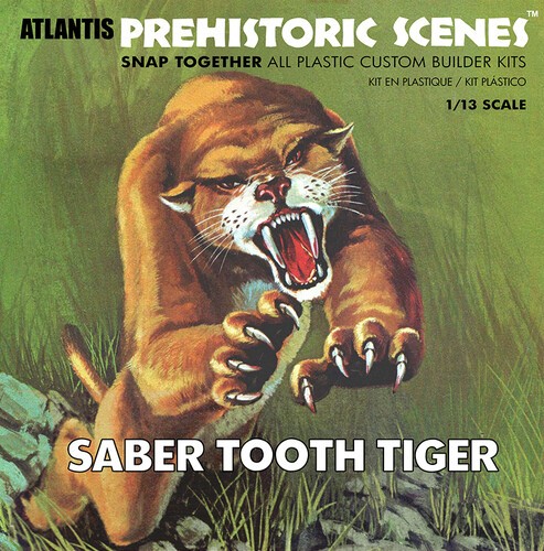 Prehistoric scenes saber tooth - prehistoric,