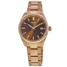 New Tissot PR100 Brown Dial