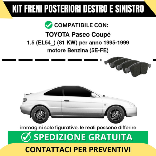Pastiglie freno posteriori - freno,